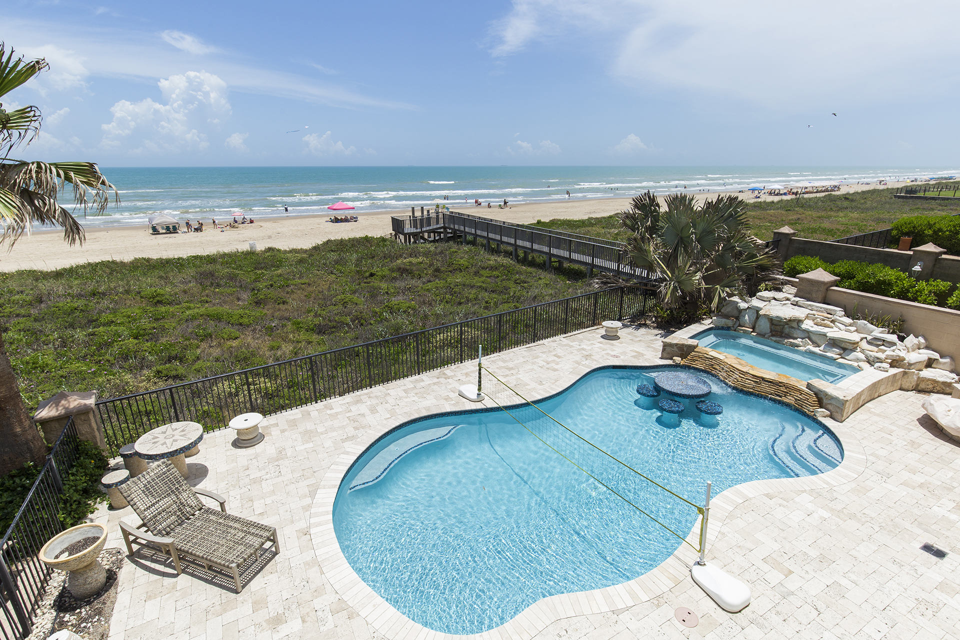 6500 Beach Drive: 5 Bedroom Pool Private Beachfront Vacation Home 6500 Beach Drive South Padre Island