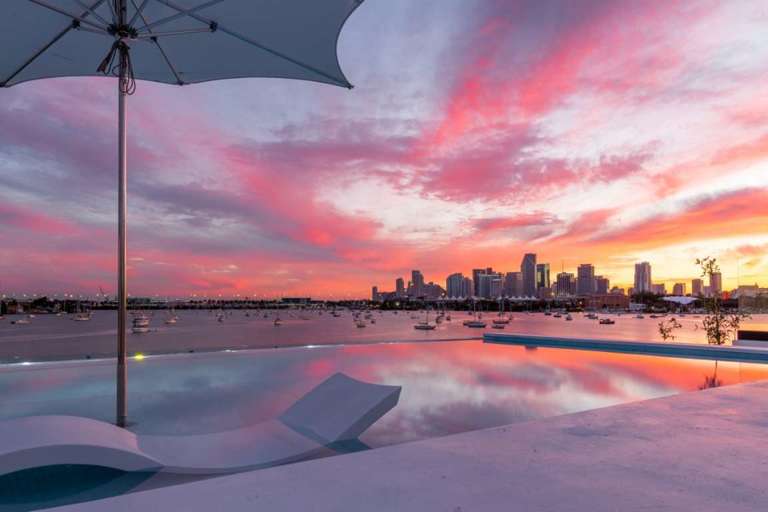 Stunning Skyline View from the Rooftop Infinity Pool