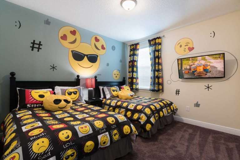 Emoji Theme Bedroom