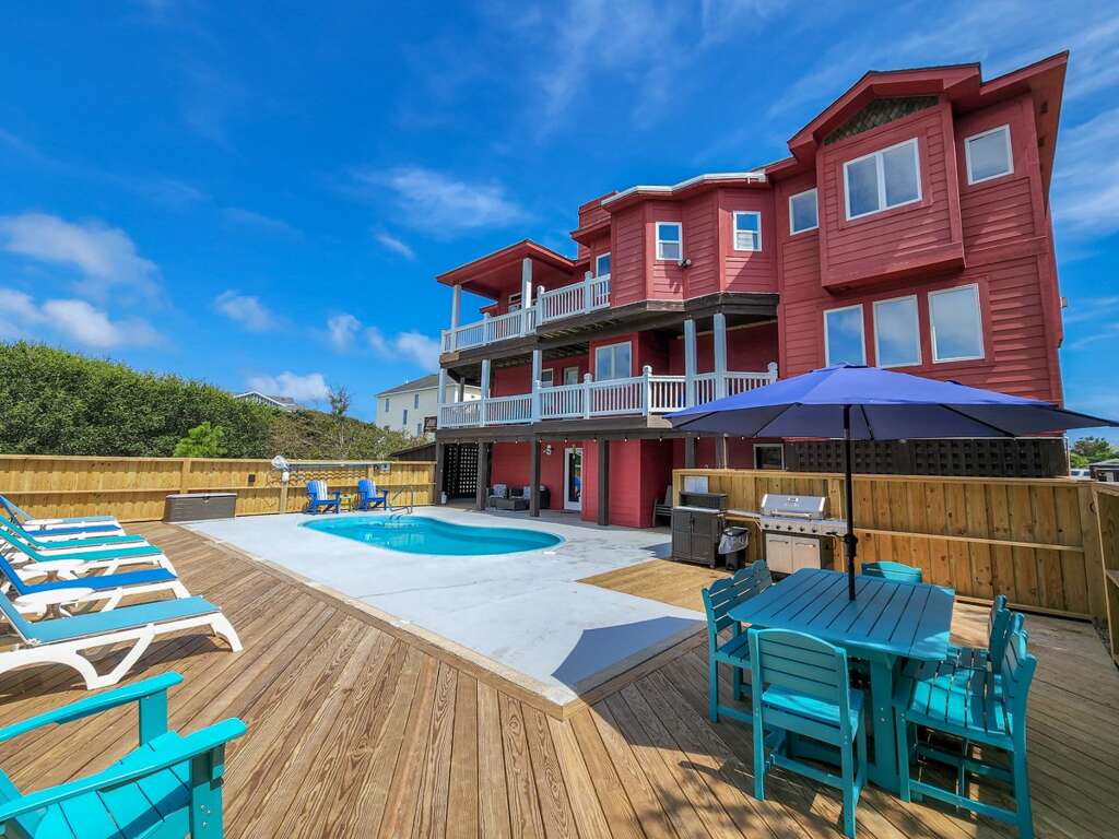Semi-Oceanfront Outer Banks Vacation Rental 2022