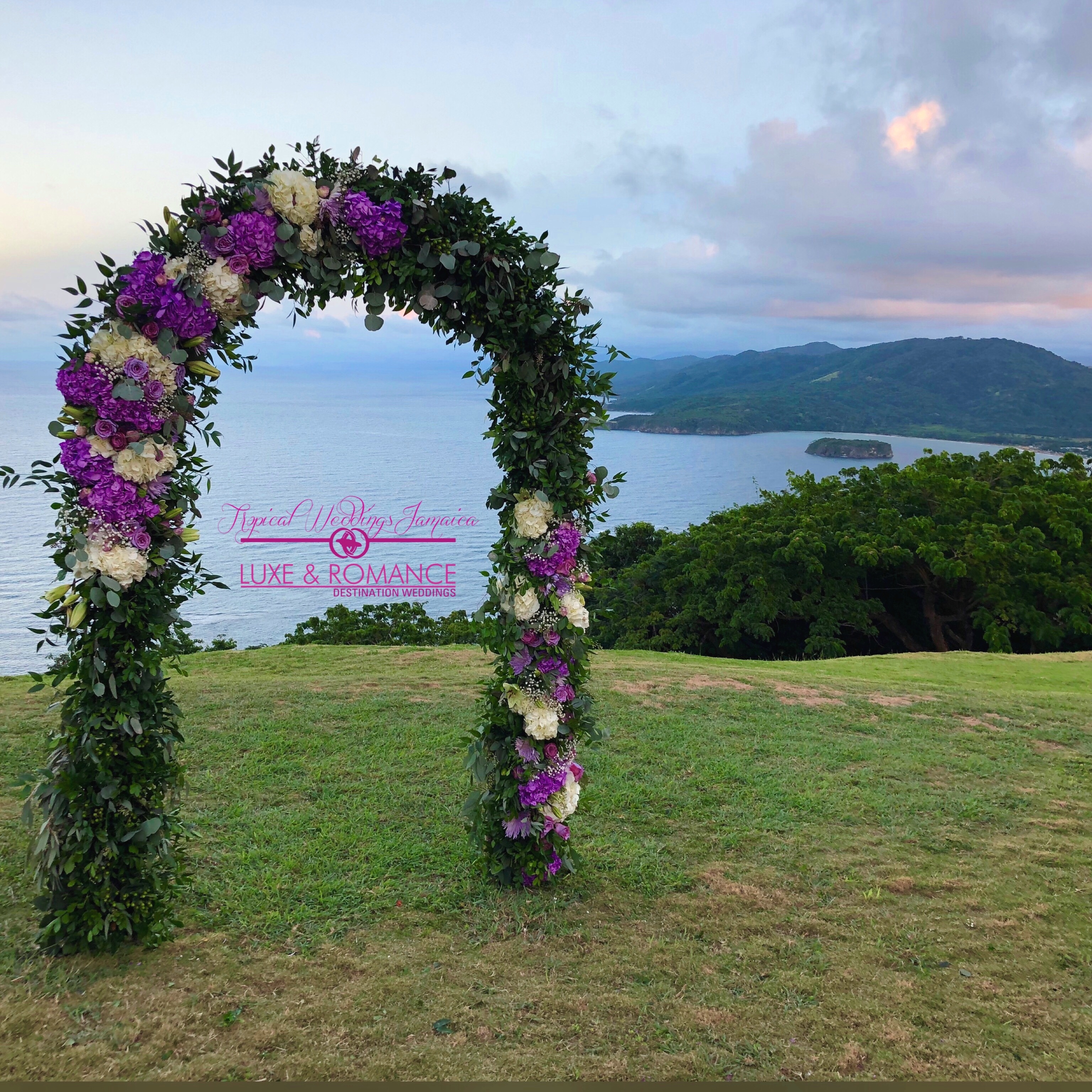 Destination Weddings | Jamaica Weddings | Riu Tropical Palace Wedding | Classic Outdoo… | Blue 