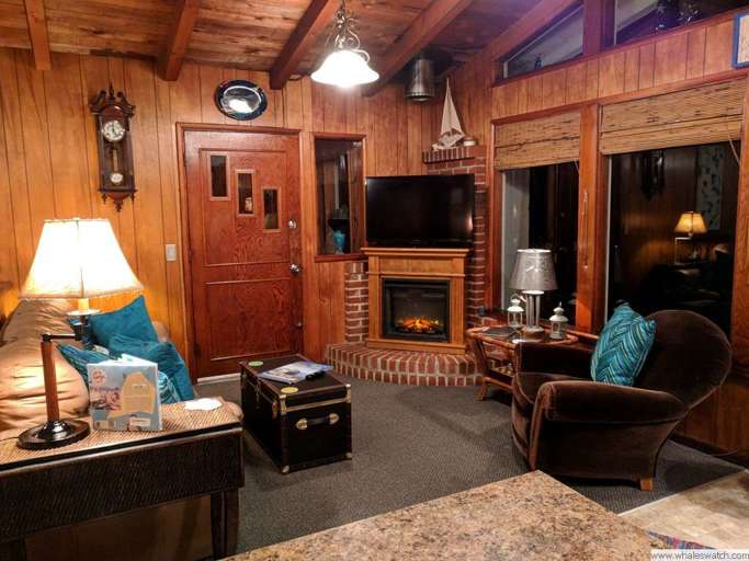 On Beach Time - Heceta Beach Oregon - Cozy Living Area - Whales Watch Vacation Rentals