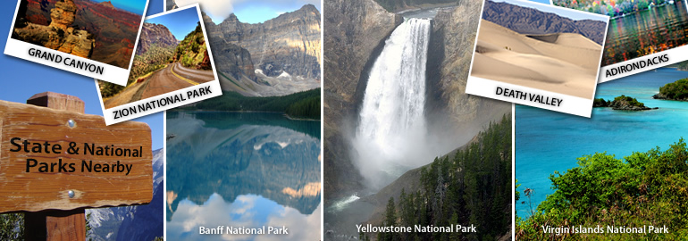 State and National Park Vacation Rentals