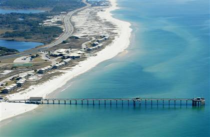 gulf alabama shores beach state park orange al beaches travel mobile coast tourist vacation spots aerial guide spring rentals condo