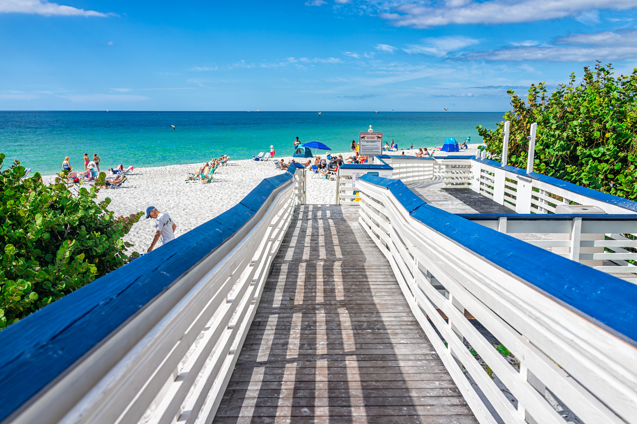Clam Pass Park In Naples FL