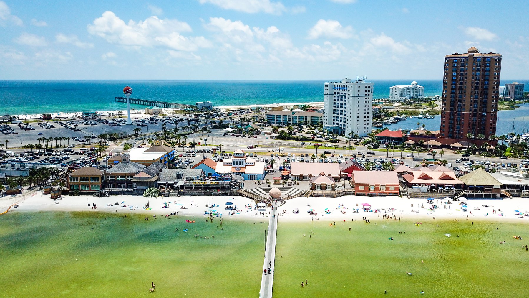 Boardwalk on Pensacola Beach Florida