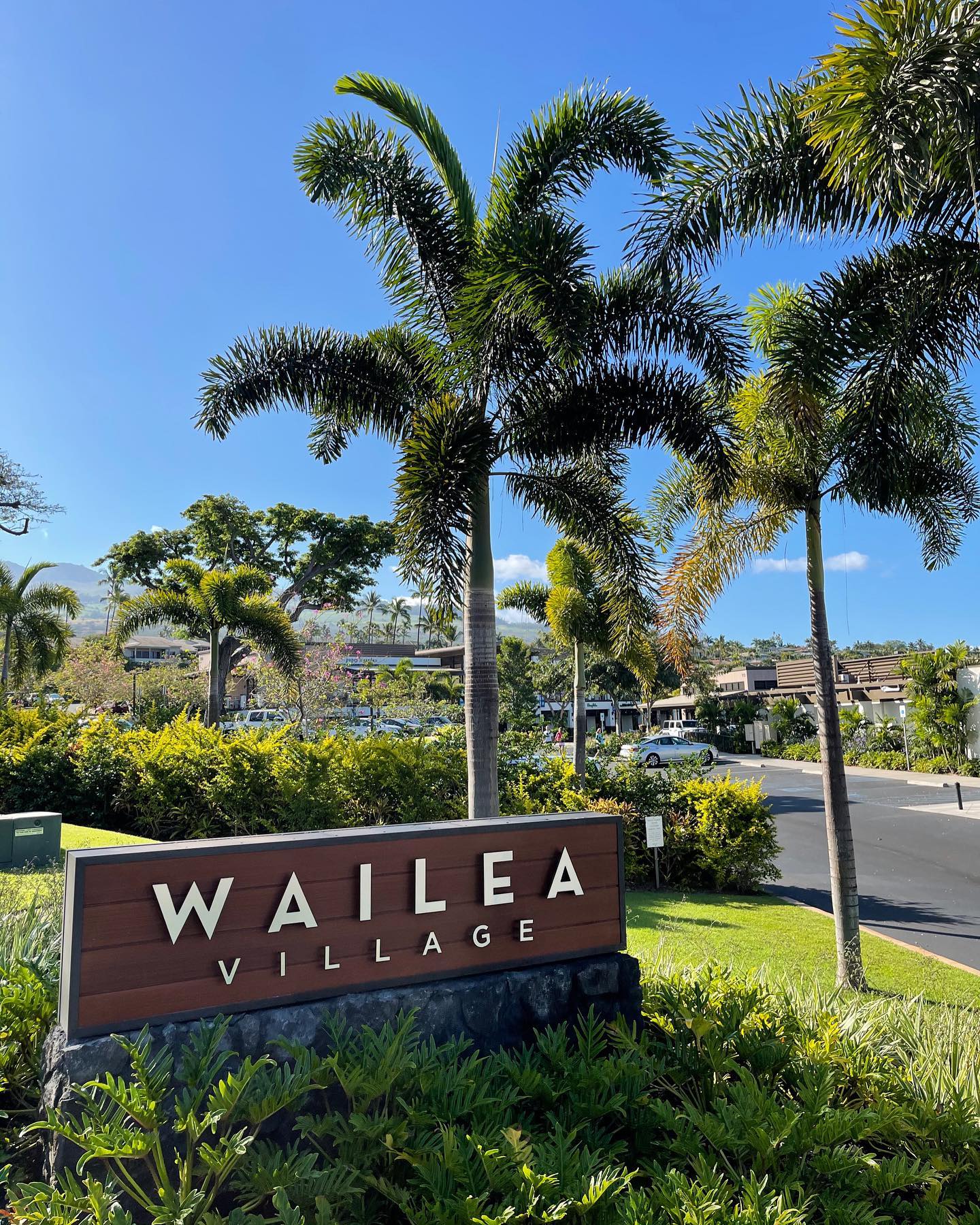 Wailea Village on the South Shore of Maui