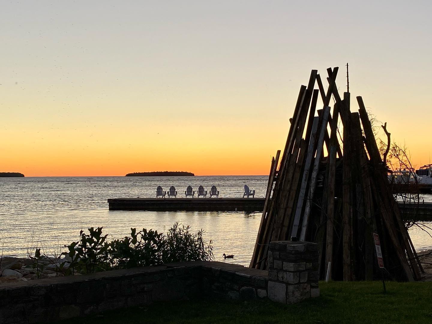 Fyr Bal Festival in Ephraim in Door County Wisconsin