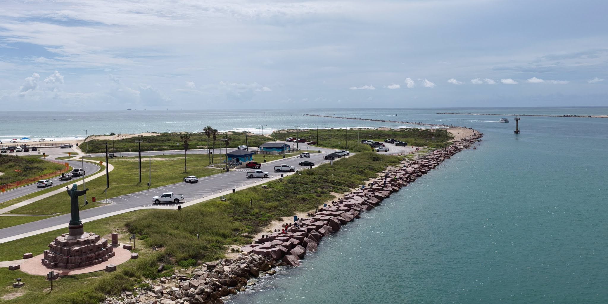 Isla Blanca Park and the South Padre Island Jetties