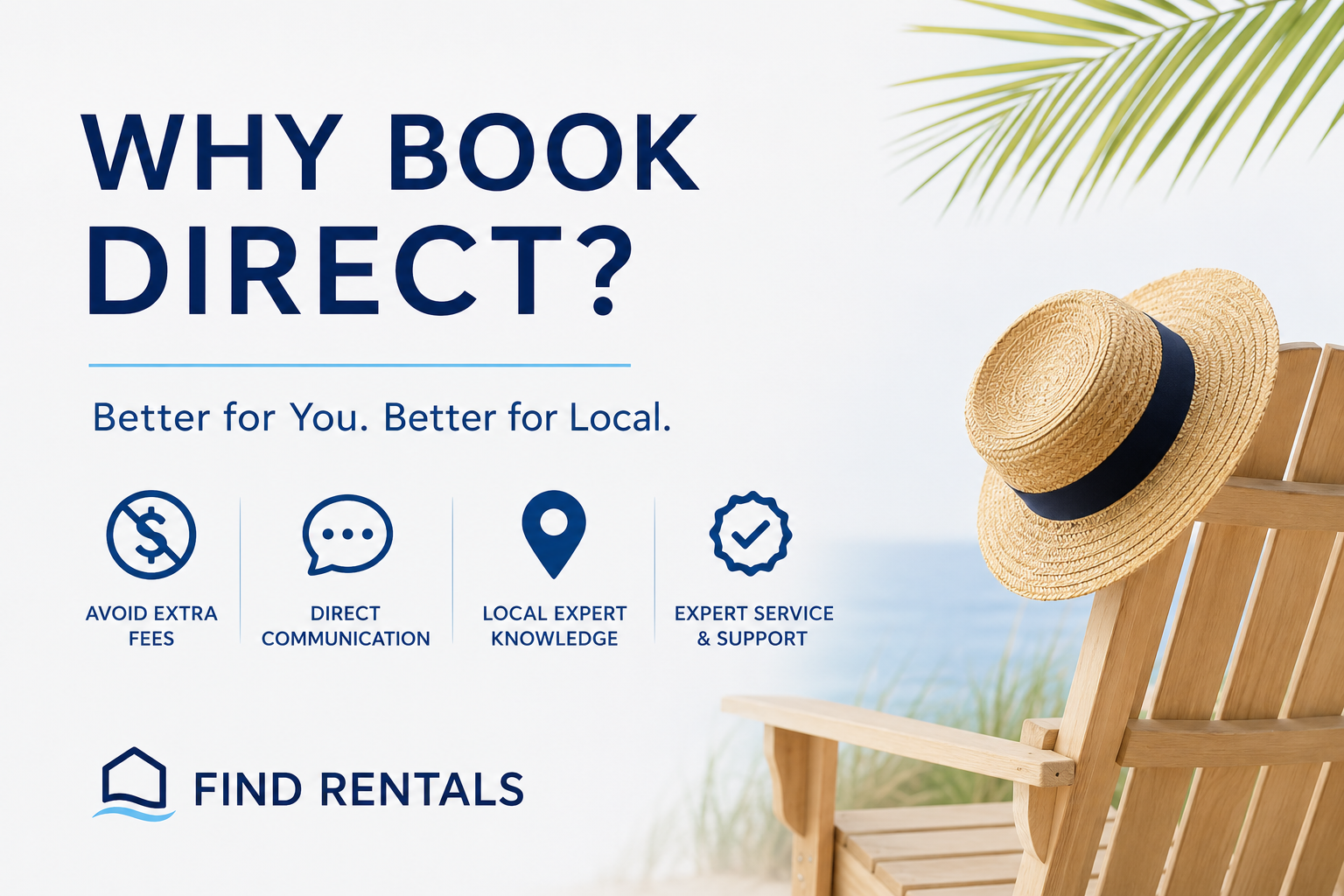 Why Book Direct | Vacation Rental Management Companies