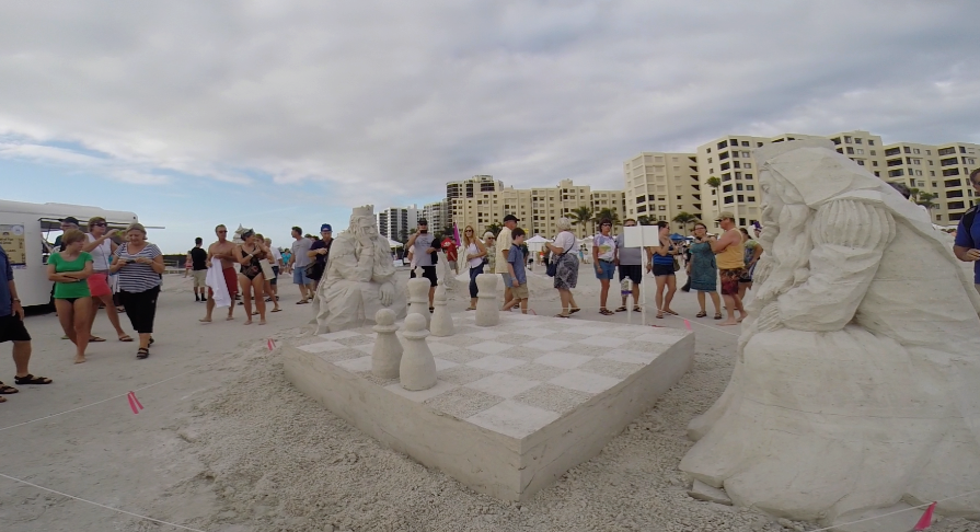 Sandsculpting Championship and Beach Festival - Fort Myers Beach, Florida